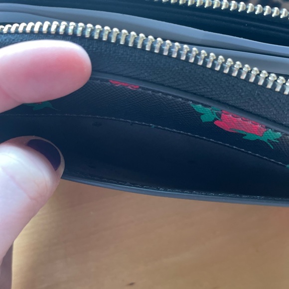 Kate Spade Madison Ross Toss Rose Printed Large Continental Wallet; NWT - Picture 14 of 15
